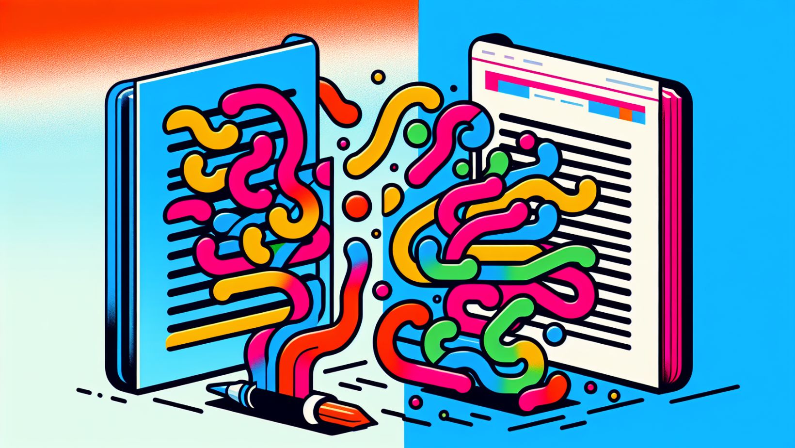 Illustration of importing and exporting paragraph styles