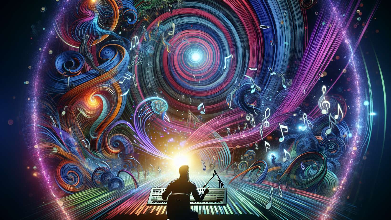 Illustration of dynamic looping for music videos and live shows