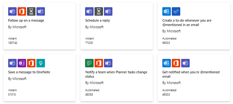 power automate flow templates