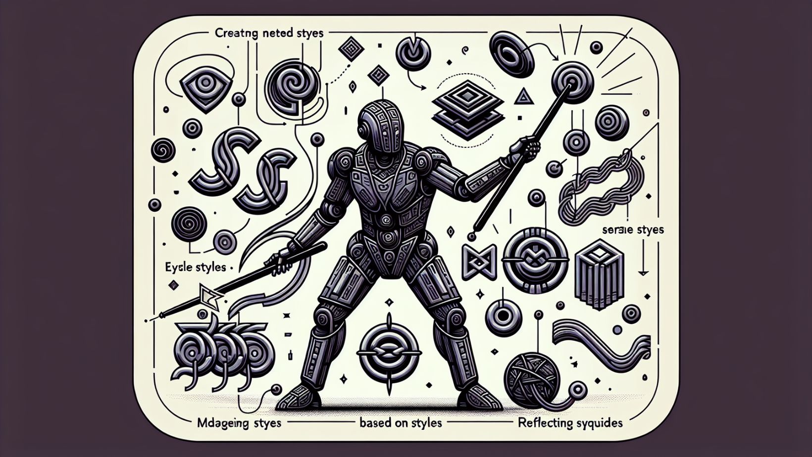 Illustration of advanced paragraph style techniques
