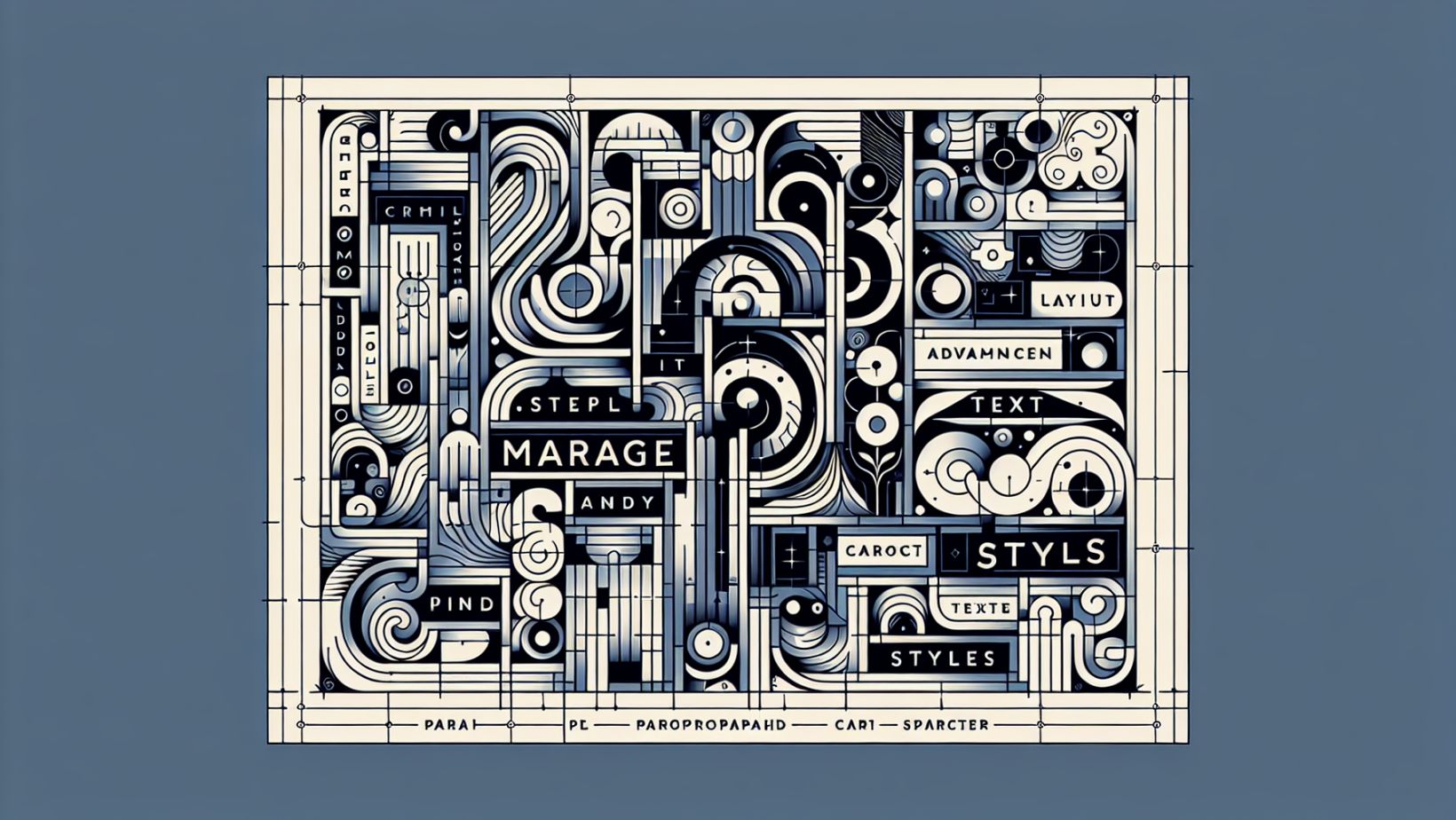 Illustration of combining paragraph and character styles