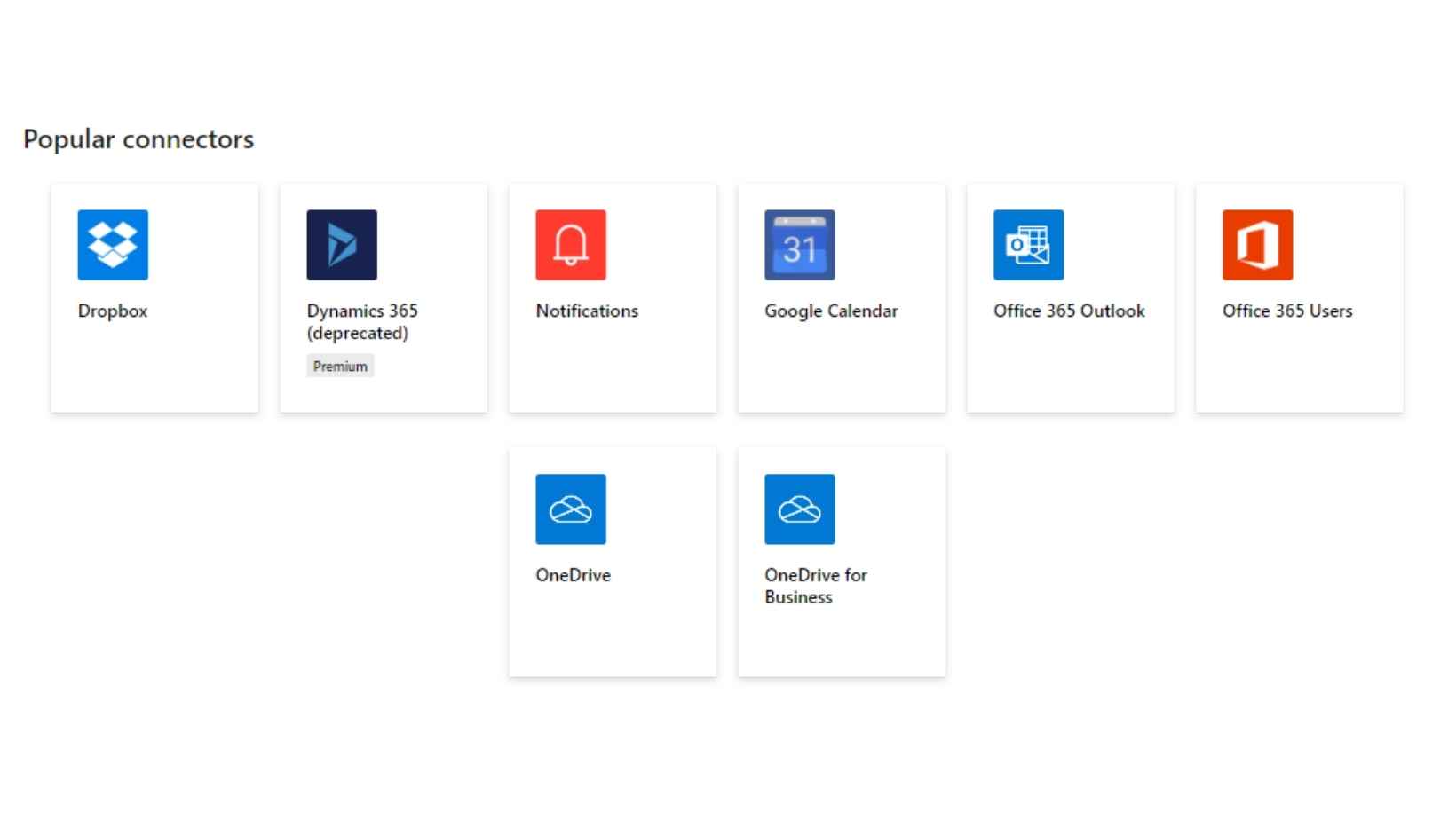 power automate connectors