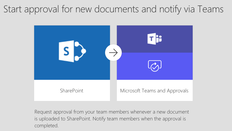 Creating an approval flow