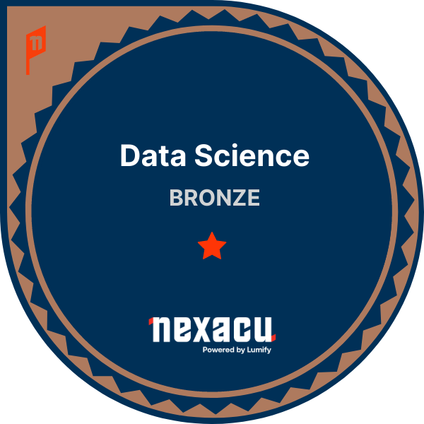 Bronze Data Science Badge