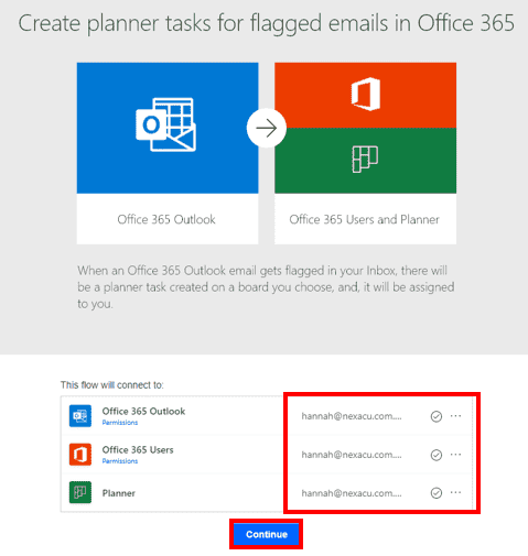 power automate outlook planner