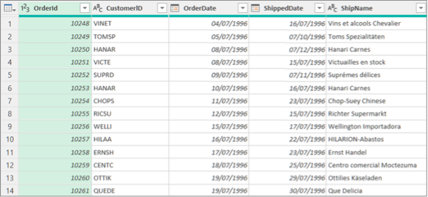 merging columns power query